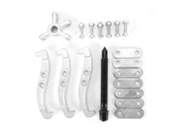 Ferramenta Extratora De Rolamentos De Engrenagem Resistente De 3 Mandíbulas Para Polias E Cubos (4 Polegadas 100mm)