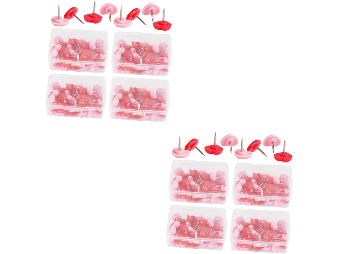 Magiclulu Caixa Com 100 Tachinhas Coloridas Para Decoração De Quadros
