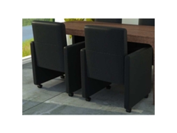 Vidaxl Cadeiras De Jantar 2 Pcs Couro Artificial Preto