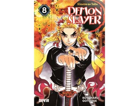 Livro Demon Slayer - Livro 8: O Hashira e o Jougen de Koyoharu Gotouge (Português)