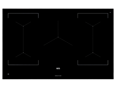 Placa de Indução AEG Hob2Hood IKE85651FB (Elétrica - 81 cm - Preto) — Elétrica de Indução | Largura: 81 cm