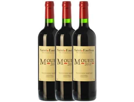 Vinho JEAN-PIERRE MOUEIX Jean-Pierre Moueix Moueix Saint-Émilion Crianza (0.75 L - 3 unidades)
