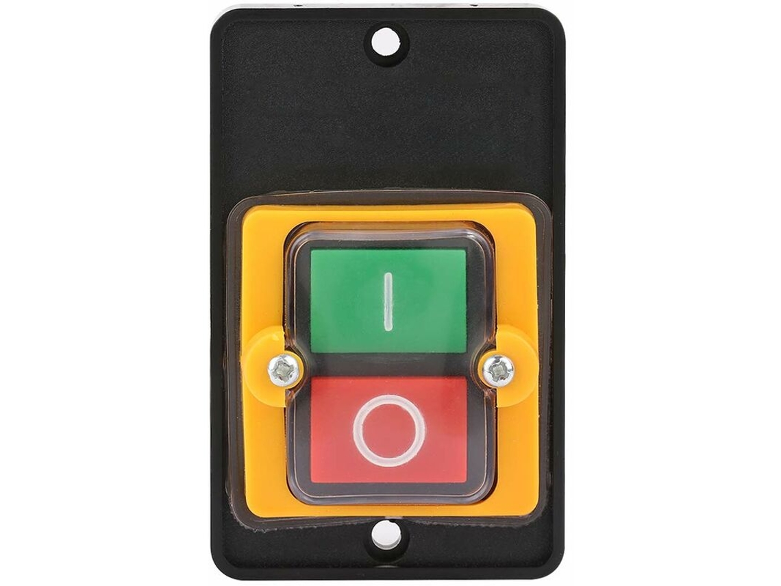Botão De Pressão Para Máquina, Ac 220v/380v 10a, Botão Liga/desliga Integrado, À Prova D'água E Poeira