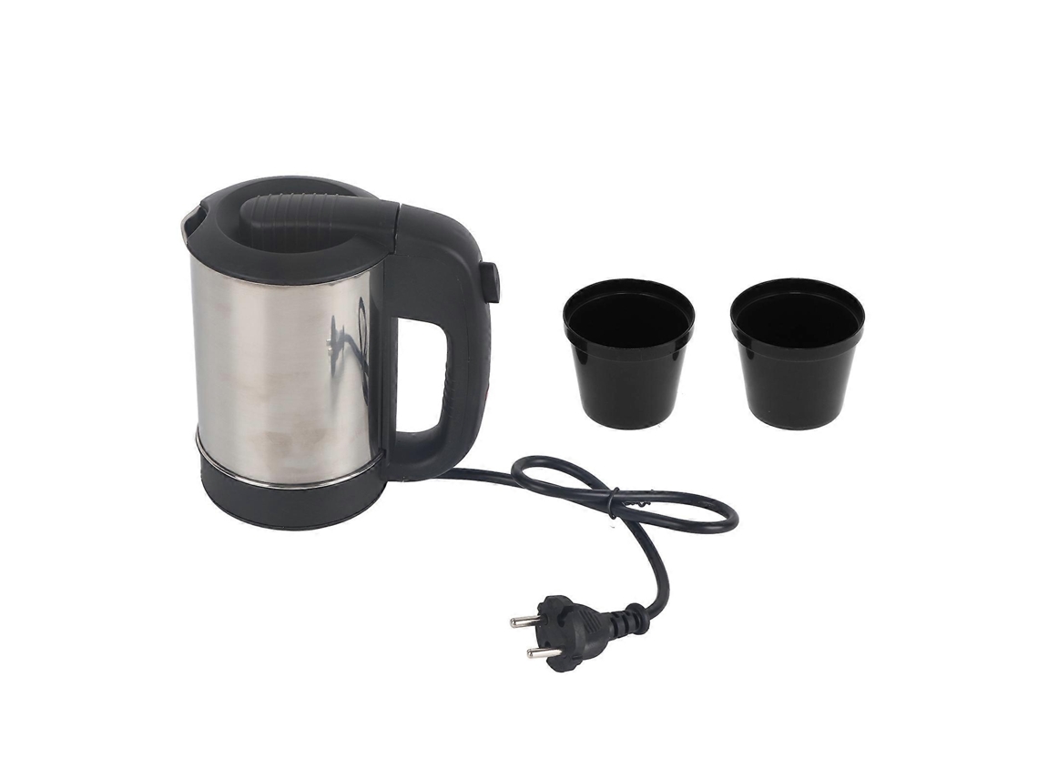 Lurelia Chaleira Elétrica Portátil 0,5 L, Aço Inoxidável, Desligamento Automático, Para Viagem
