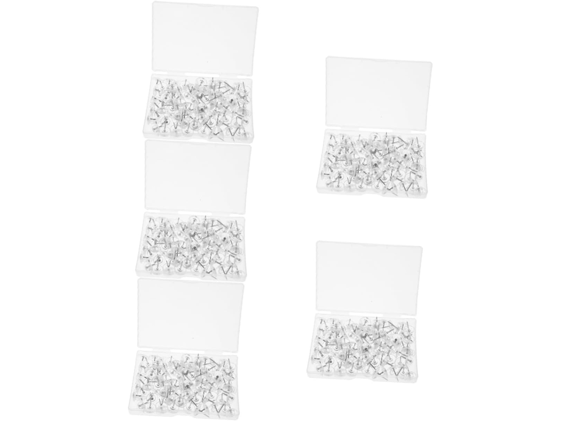 Caixas Transparentes Com Tachinhas Série 5 Para Acessórios
