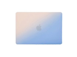 Lurelia Capa Protetora Para Portáteis Com Padrão Arco Íris Para Macbook Pro 16,2 Polegadas A2485 2021 (degradê Rosa Azul)