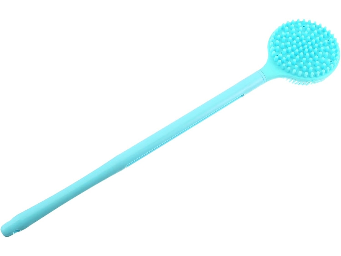 Lurelia Escova De Silicone Para Costas E Corpo, Silicone Macio, Cabo Longo E Dupla Face