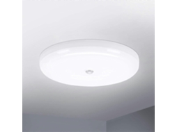 Rebe luz de Teto Led 30w com Sensor de Movimento Ip56 2400lm Branco Frio 6500k 25cm