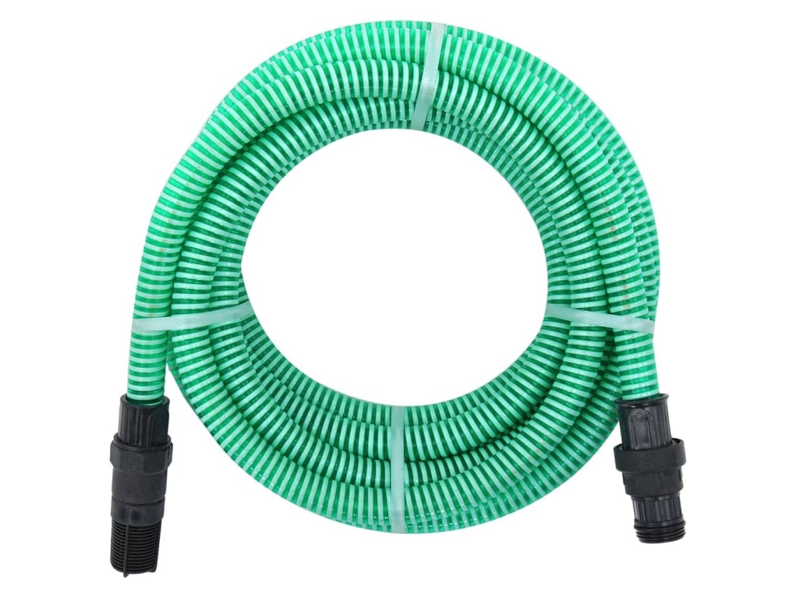 Mangueira de sucção VIDAXL Verde PVC (2.6 x 1000 cm)