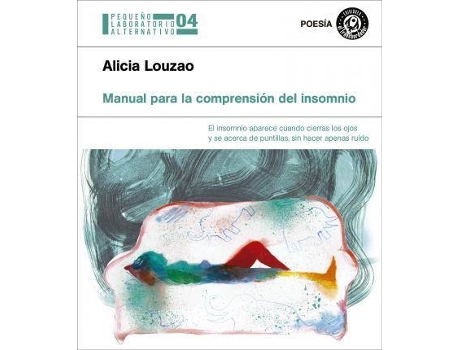 Livro Manual para la comprensión del insomnio de Louzao, Alicia, Design da capa por Patricio Hidalgo Morán (Espanhol)