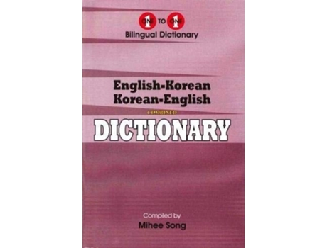 Livro English-Korean amp Korean-English One-to-One Dictionary de M Song (Inglês)