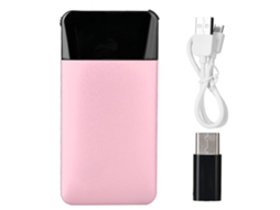 Bateria Portátil LAXISCREED 10000mah com Cabo Retrátil