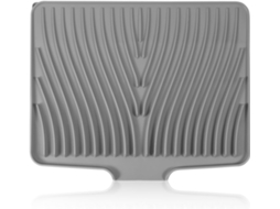 Tapete de silicone para Pia Operitacx Runner, com design inclinado, antiderrapante e duplo, ideal para cozinha e