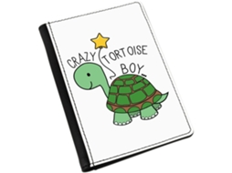 Capa para Passaporte Crazy Turtle Boy Ideal para Diversas Ocasiões