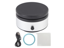 Soporte De Teléfono Magnético Com Ventosa Eléctrica Universal Para Carro 360 Graus Sucção Prata