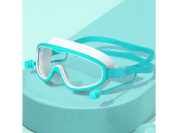 Óculos de Natação AQUAFORGE Infantis com Armação Ampla e Protetores Auriculares
