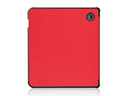 Lurelia Capa Ereader Para Kobo Libra Colour 2024, Vermelho, Acabamento Elegante