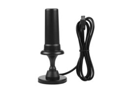 Antena De Tv Para Carro 36 Dbi, Banda Dupla Uhf Vhf Dtmb/cmmb/dvb, T, Com Base Magnética