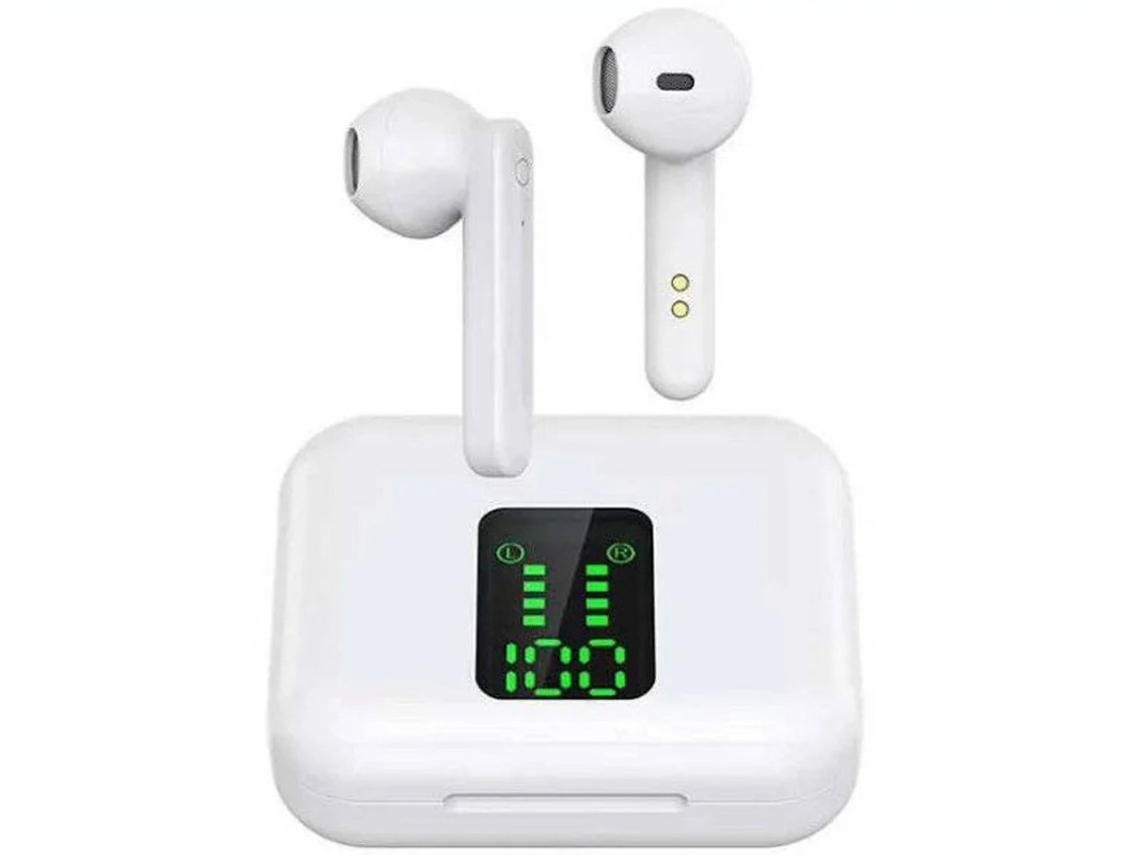 Auriculares Bluetooth True Wireless Bestvite Q5 (in Ear - Microfone - Noise Cancelling - Preto)