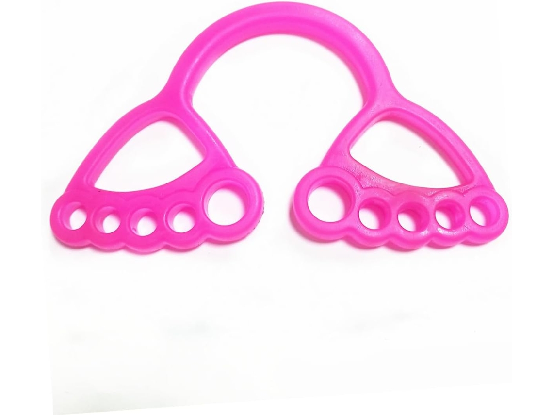 Vicasky Faixa Elástica De Silicone Com Anel Para Os Dedos, Ideal Exercícios E Treinamento Físico Em Casa
