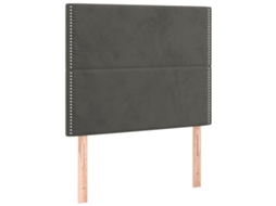 Headboard, Headboards Vidaxl Cinzeto Veludo (90 Cm)