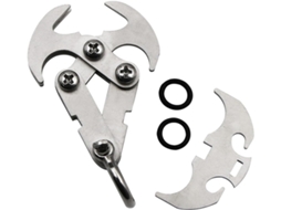Equipamento de Escalada nas Árvores Crochê de Gravidade Grappin Flexível Exterior Griffes Dentelées SFUSHOS