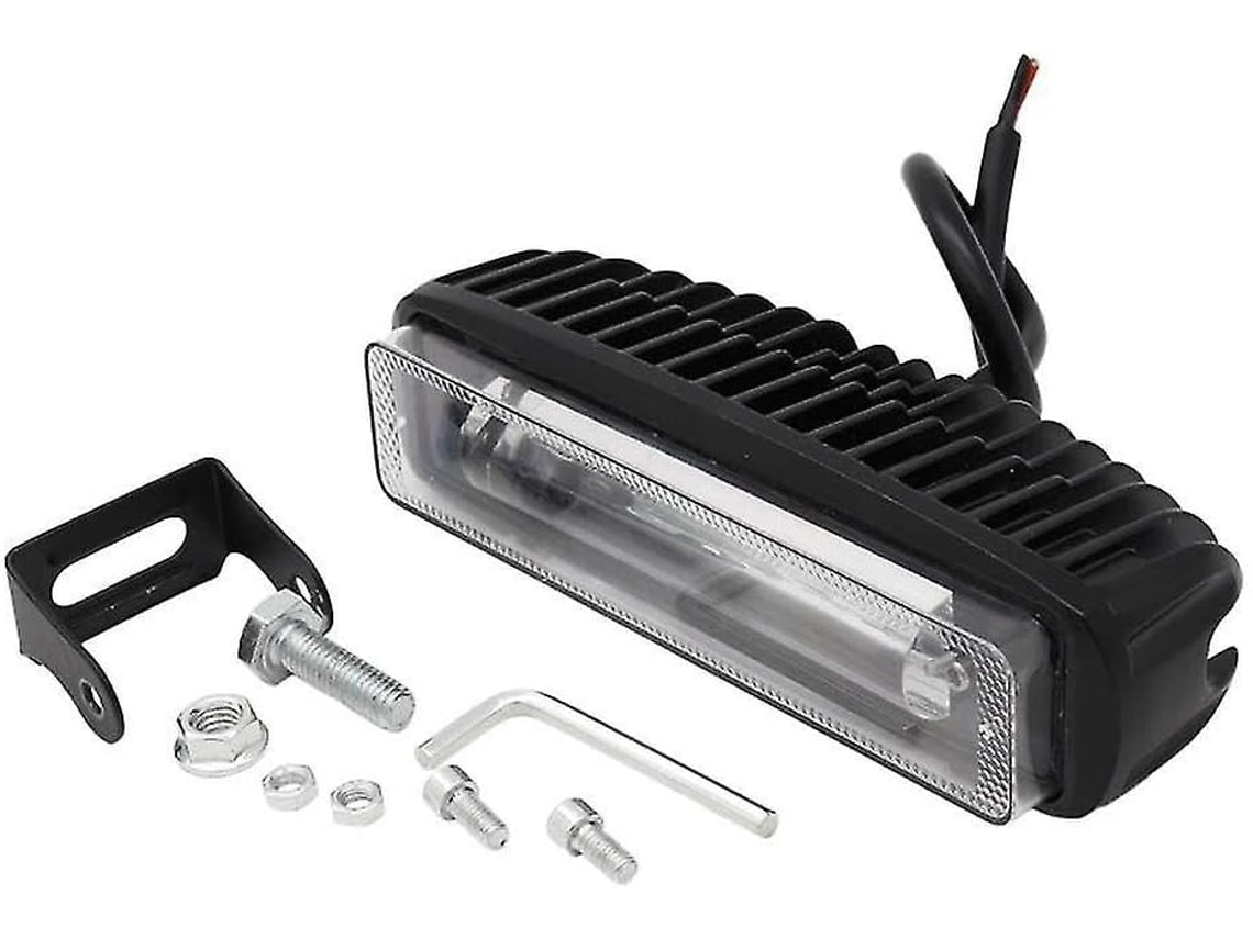 Luz De Advertência Genérica 4 Polegadas E 30w Para Empilhadeira Com Linha Vermelha 1 Unidade