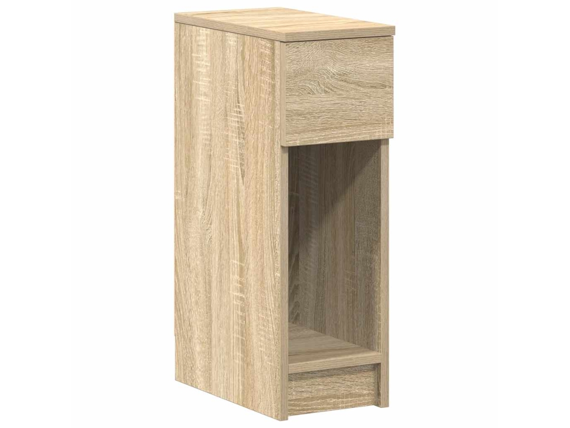 Mesa de cabeceira com gaveta Carvalho Sonoma MAISON EXCLUSIVE (20x36x60 cm)