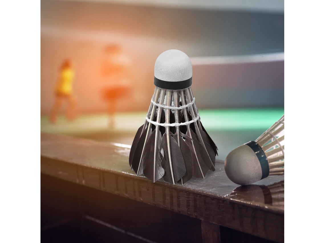 12pcs bolas de Badminton Pluma de Pato Business