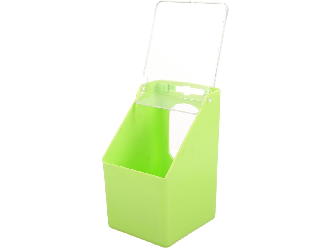 Alimentador Suspenso para Pombos, Alimentador Grande de Plástico com Tampa, Alimentador para Pombos e Bebedouro para CHABERLU
