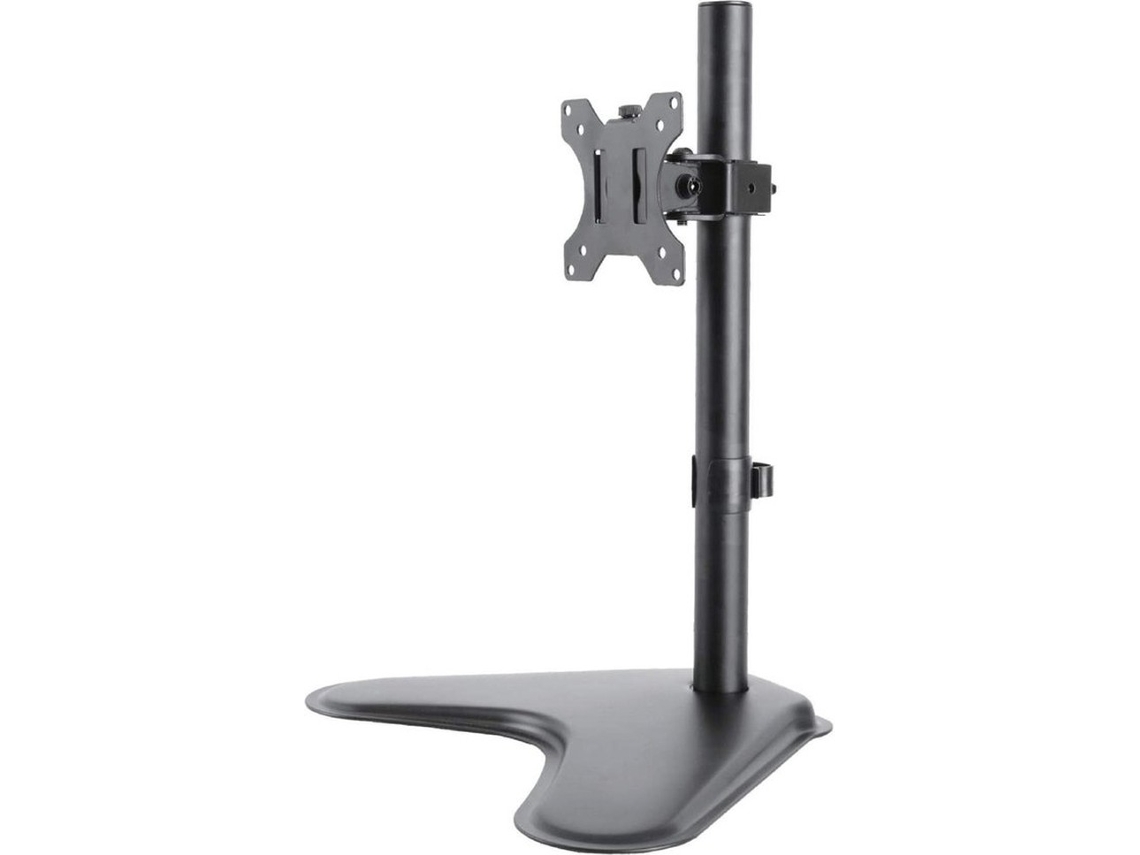 Bequilha De Monitor Para Telas Led De 13 A 27 Polegadas Com Pé De Mesa E Ajuste Manual
