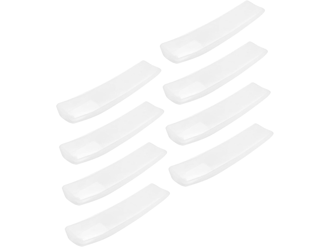 Conjunto de 8 Capas Transparentes de Silicone para Controle Remoto, com Proteção Antiderrapante. SFUSHOS