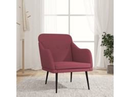 Armchair, Armchairs Vidaxl Vermelho Tecido