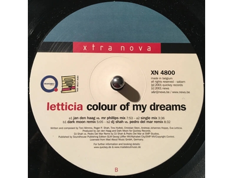 Vinil Colour Of My Dreams Xtra Nova
