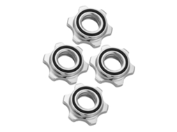 Conjunto De 4 Porcas Antiderrapantes Ferro Fundido Para Barras