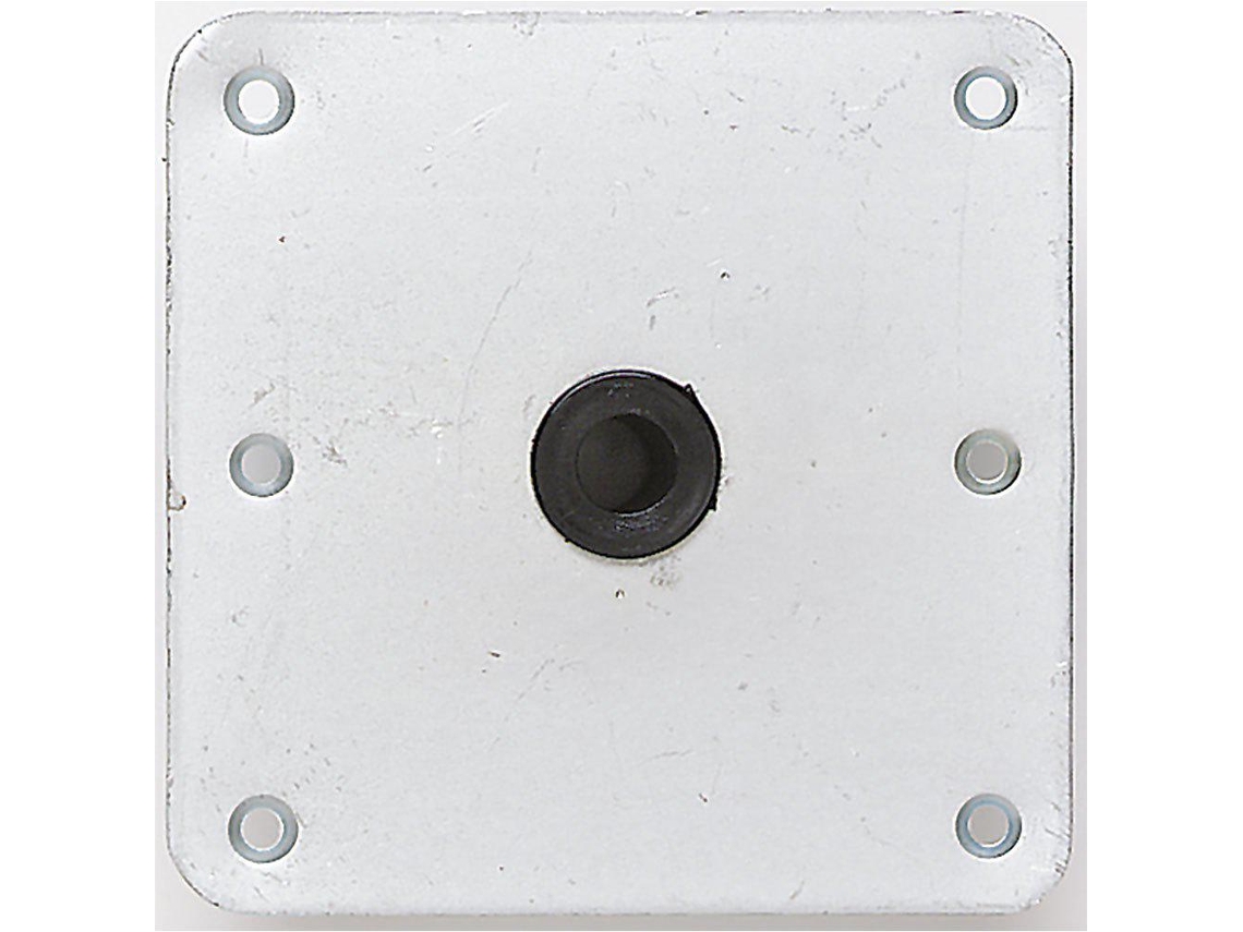 Swivl-Eze Locknpin 3/4 Base Base Placa 7X7 Zp