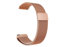 Bracelete Relógio Universal de 22mm SAMSUNG de Metal - Rosa