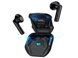 Fones Abertos Esportivos Bluetooth V5.3 com Microfone, Estéreo, Leve 13g Azul JIAPEI
