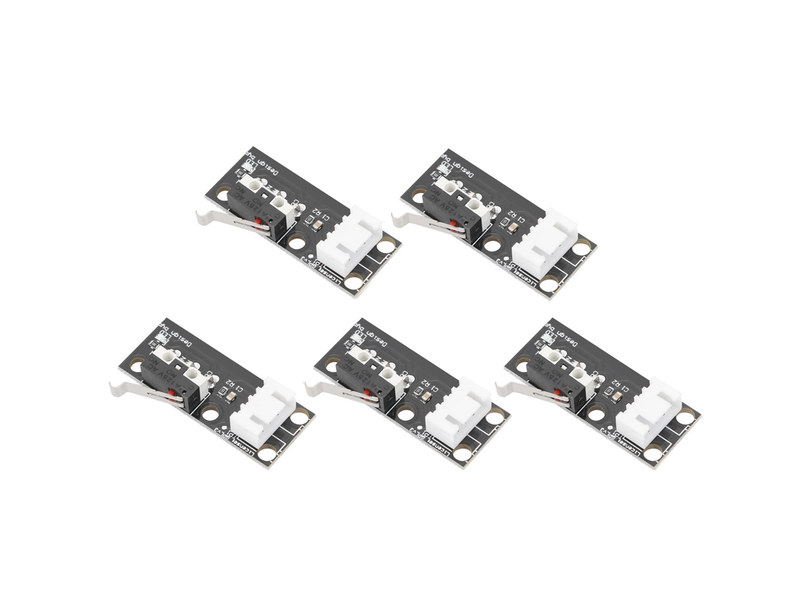 Interruptor De Límite Mecánico Com Cabo De 70cm 3 Pinos Acessório De Impressão Endstop Para Impressora 3d Preto
