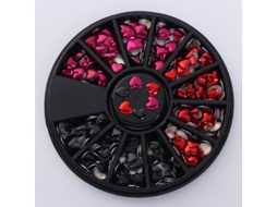 Acessórios Para Unhas Decoradas Com Strass, Cristais E Aplicações De Strass.