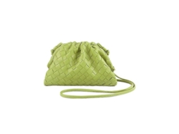 2026 bolsa Satchel de Tecido Pu Cloud Mini Clutch de Couro com Fivela Magnética