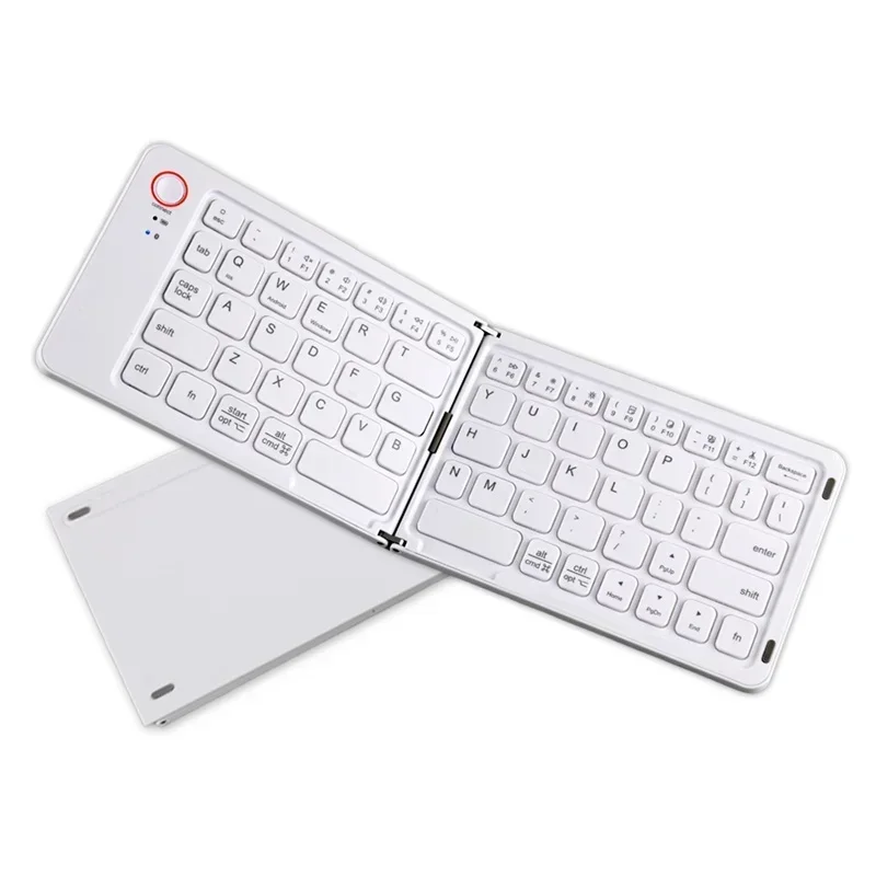 Teclado Bluetooth Dobrável para Sistemas Android, Ios e Windows. MDUG (francês e Inglês)