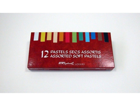 Lápis de Pastel Seco, 12 Unidades