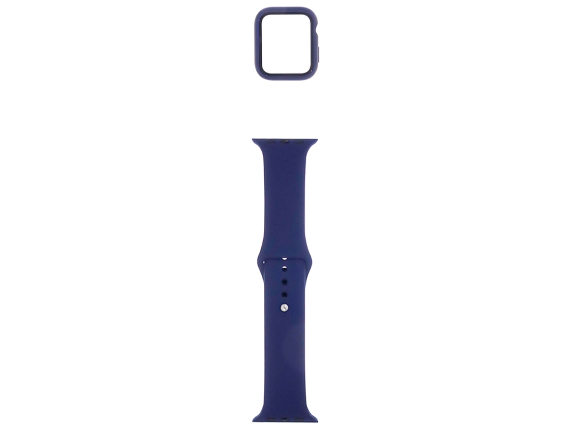 Bracelete + Proteção Da Caixa Do Relógio Para Apple Watch SKYHE 40Mm (Azul)