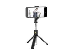 Bastão de Selfie Bluetooth para Celular K07 com Tripé Mini Artefato Universal Multifuncional de Foto Ao Vivo