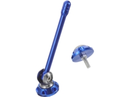 Antena decorativa em liga de alumínio para placa de scooter.