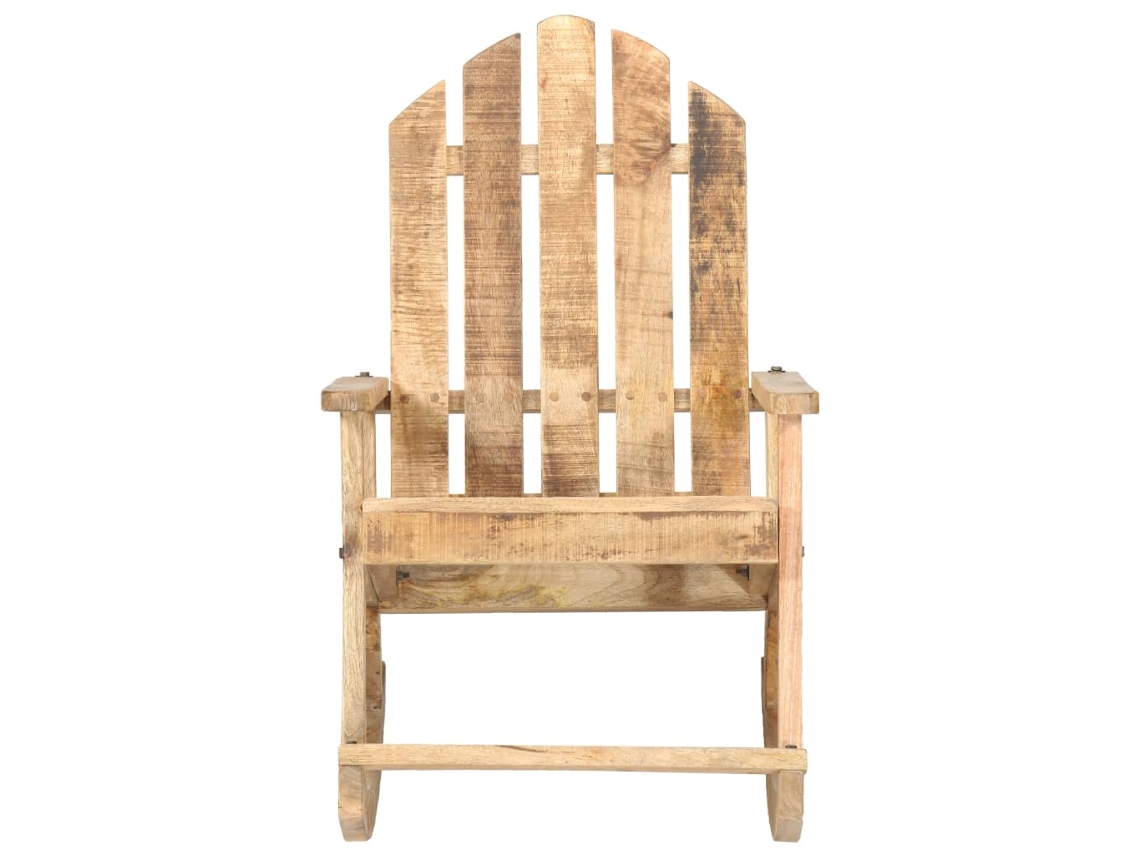 Maison Exclusive - Cadeira De Baloiço Para Jardim Madeira De Mangueira Maciça