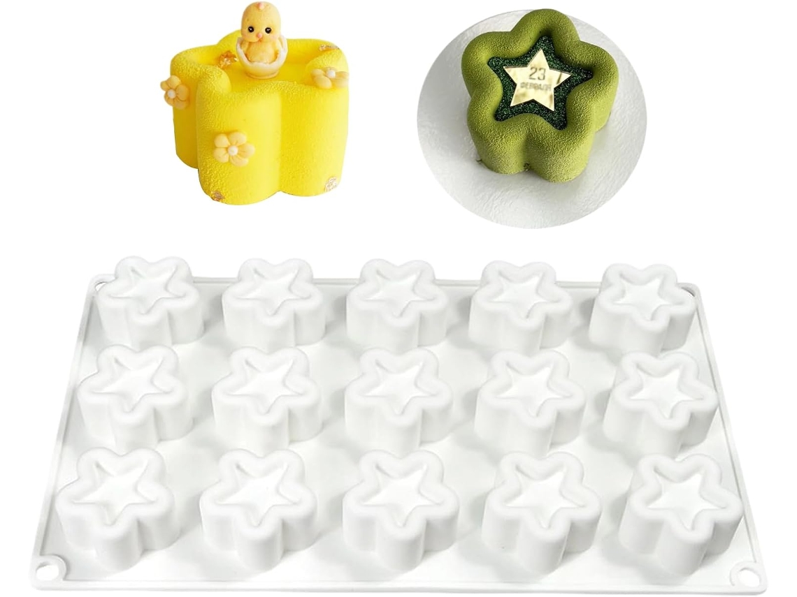 Moldes De Silicone Antiaderente Doces E Artesanato.