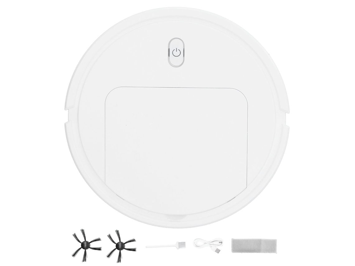 Aspirador de Pó Robot, inteligente, com USB, branco | S/MARCA
