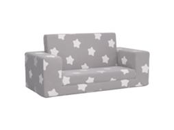 Kids' Sofa Bed, Kids' Sofa Beds Vidaxl Cinzeto Poliéster (sofá-cama)